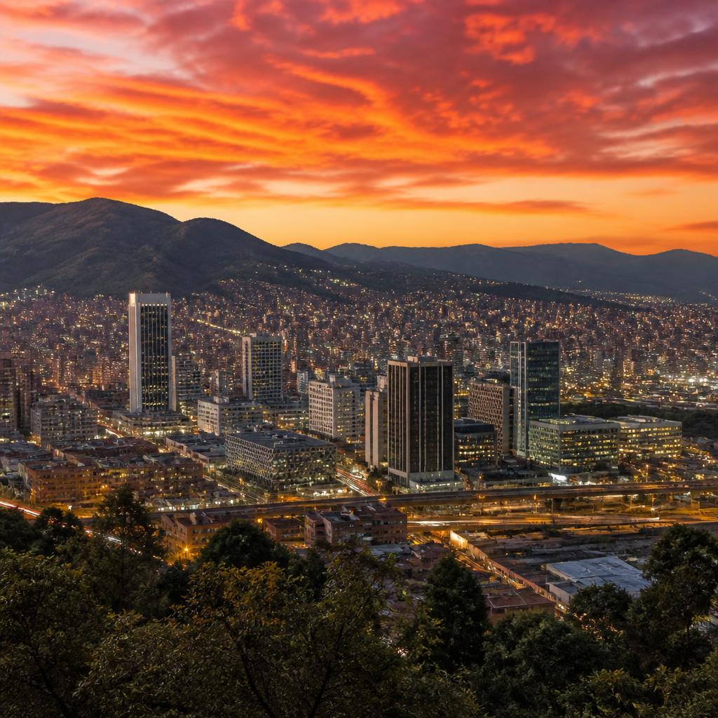 Paisaje turístico de Colombia